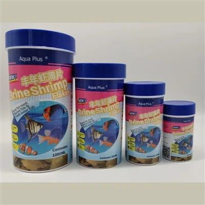 Aqua Plus Flake Hrana, narejena iz slanice